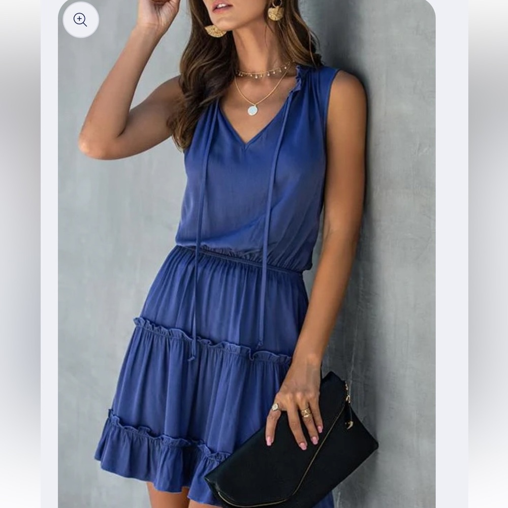 NWT Colette Ruffle Dress